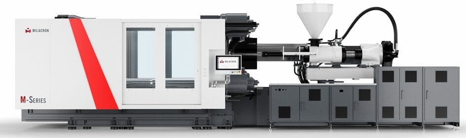 Milacron® launches new machine line featuring largest clamp stroke in mid-tonnage range within a compact footprint - Milacron