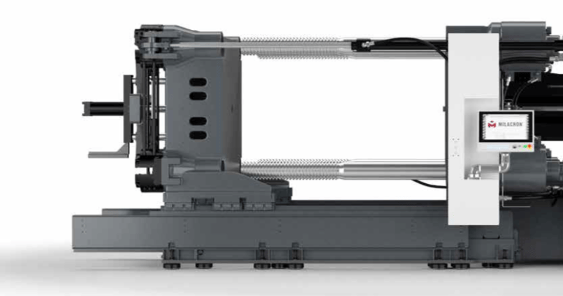 Milacron® launches new machine line featuring largest clamp stroke in mid-tonnage range within a compact footprint - Milacron