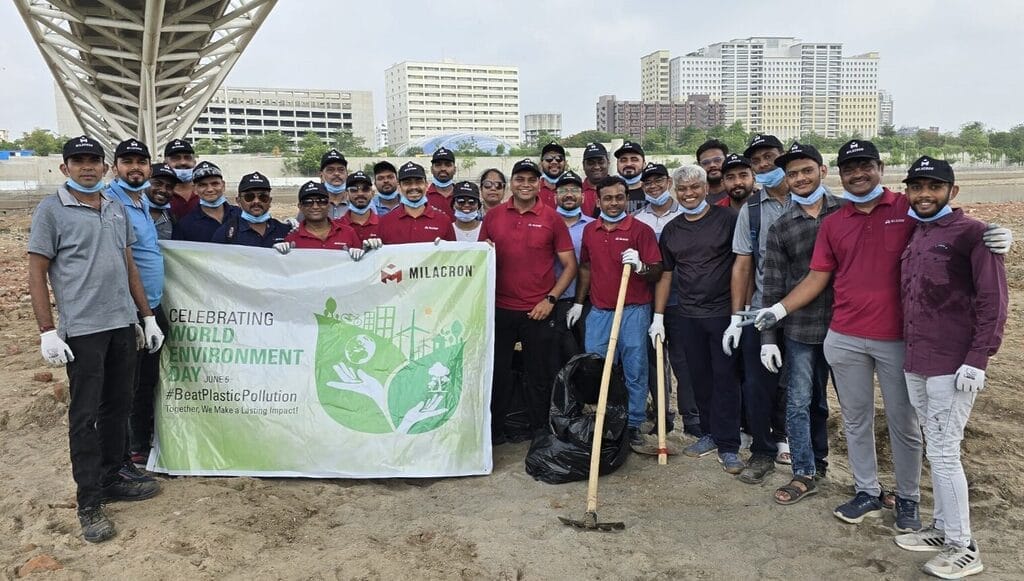 From Plastics to Purpose: Milacron India's Unwavering Commitment to Sustainable Practices on World Environment Day - Milacron